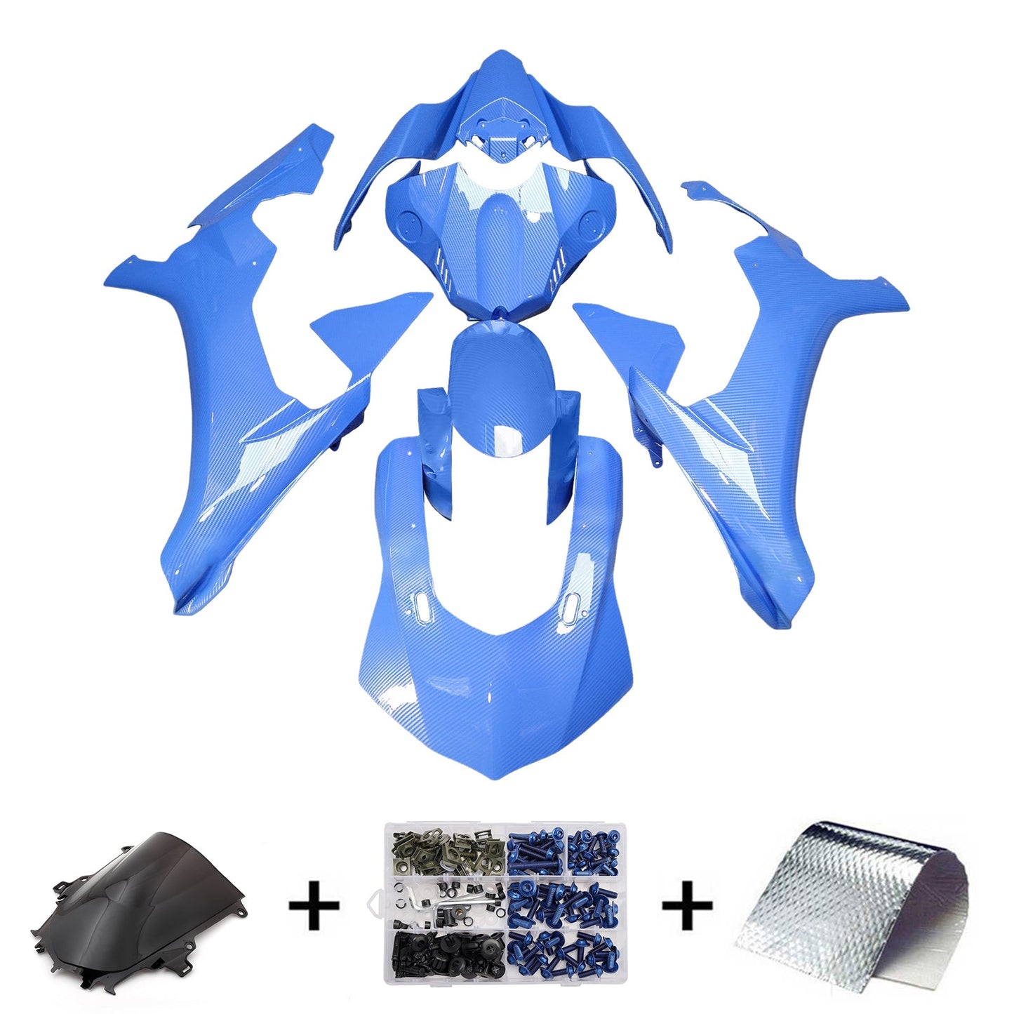 Kit carenatura iniezione plastica ABS per Yamaha YZFR1 YZF-R1 2015-2019