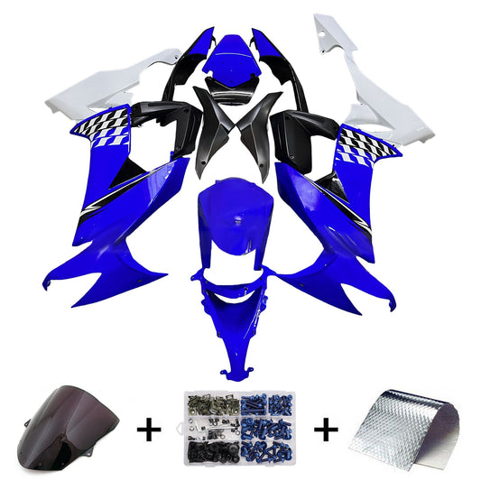 Kit carenatura iniezione in plastica ABS adatto per Kawasaki ZX10R 2008-2010