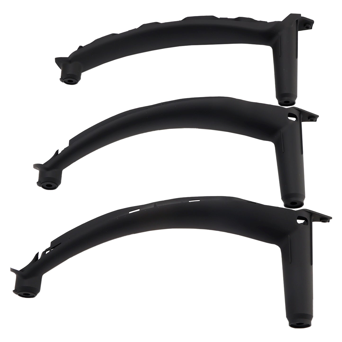 3pcs Black Maniglia interna della portiera per BMW E70 X5 E71 X6 2007-2014