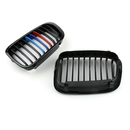 Griglia anteriore a doppio rene M-Color per BMW E46 Serie 3 1998-2001, 4 porte