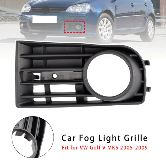 Griglia paraurti anteriore sinistro VW Golf V MK5 2003-2009, griglia fendinebbia 1K0853665B