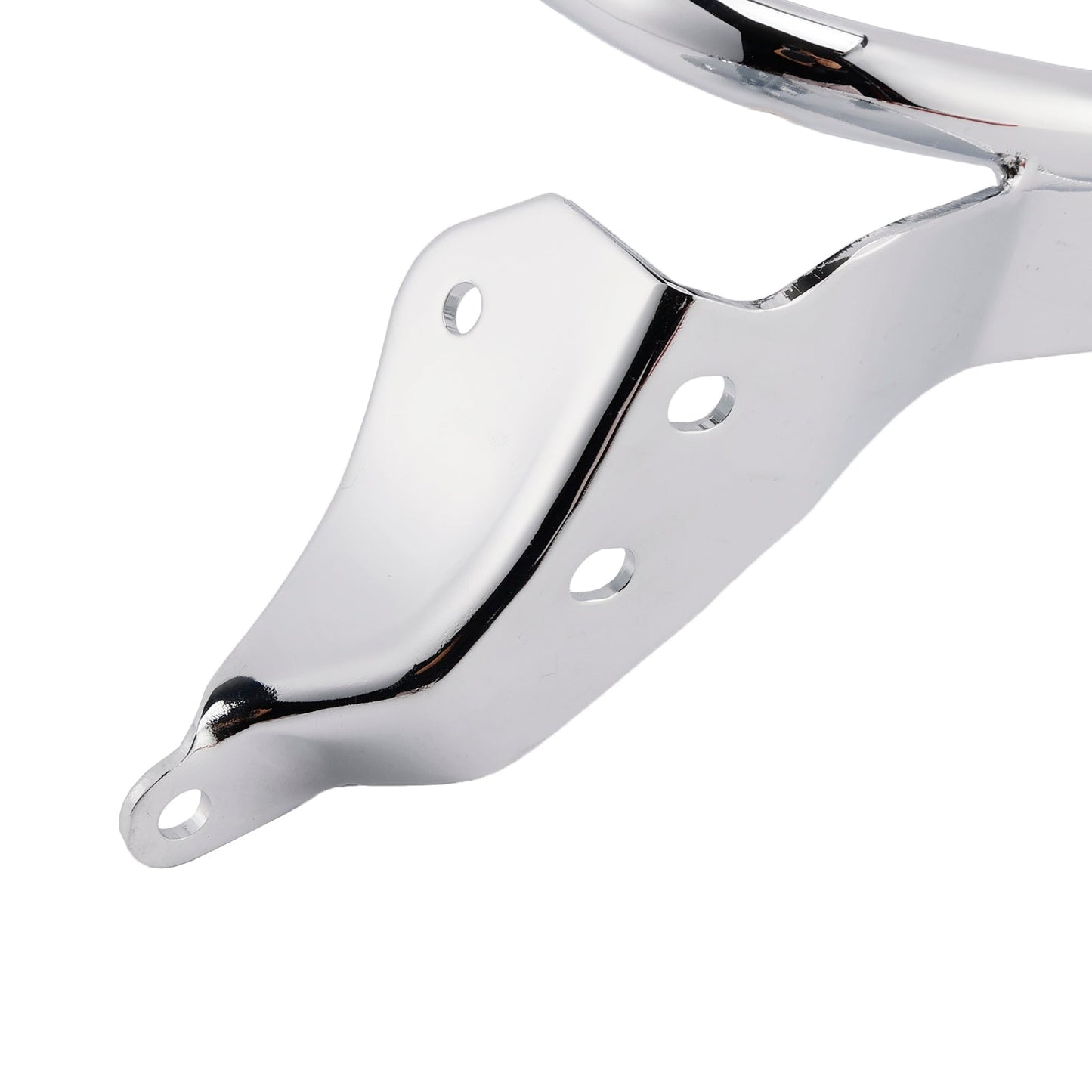 Portapacchi cromato per schienale sissybar per modelli Softail FLSB FXFB FXFBS FXLR FXLRS 18-25