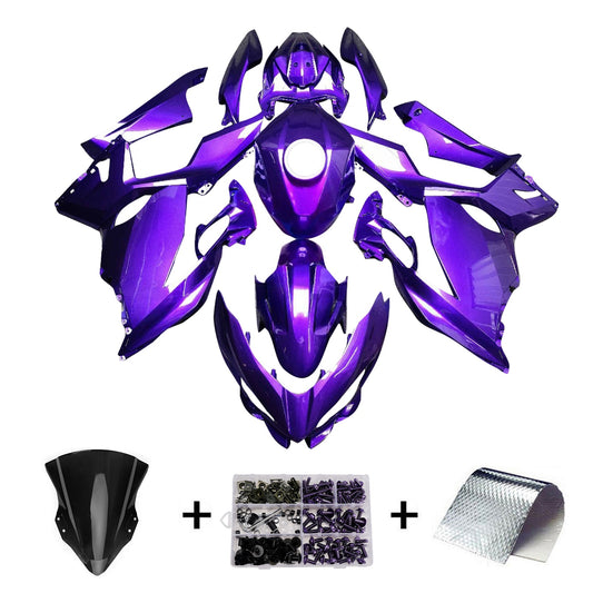 Kit carenatura iniezione in plastica ABS adatto per Kawasaki EX400 Ninja400 2018-2024