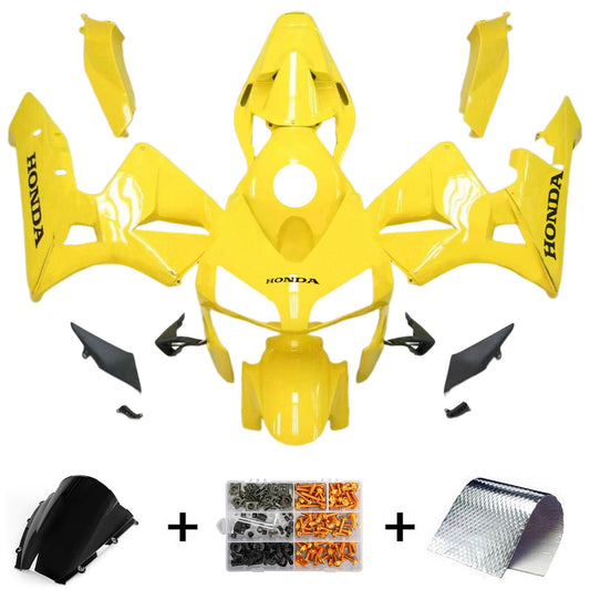 Kit carenatura per carrozzeria addominali di plastica per Honda CBR600RR 2003-2004 F5