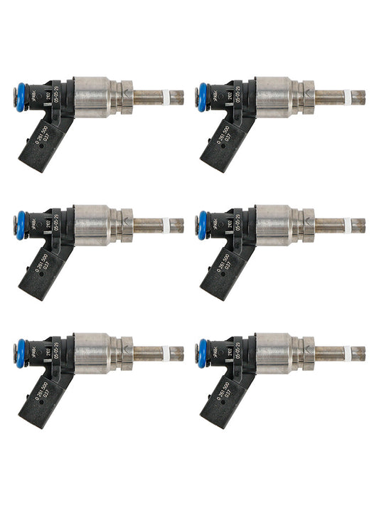 2009-2012 AUDI Q5 3.2L V6 6PCS Iniettore di carburante 06E906036F 0261500037