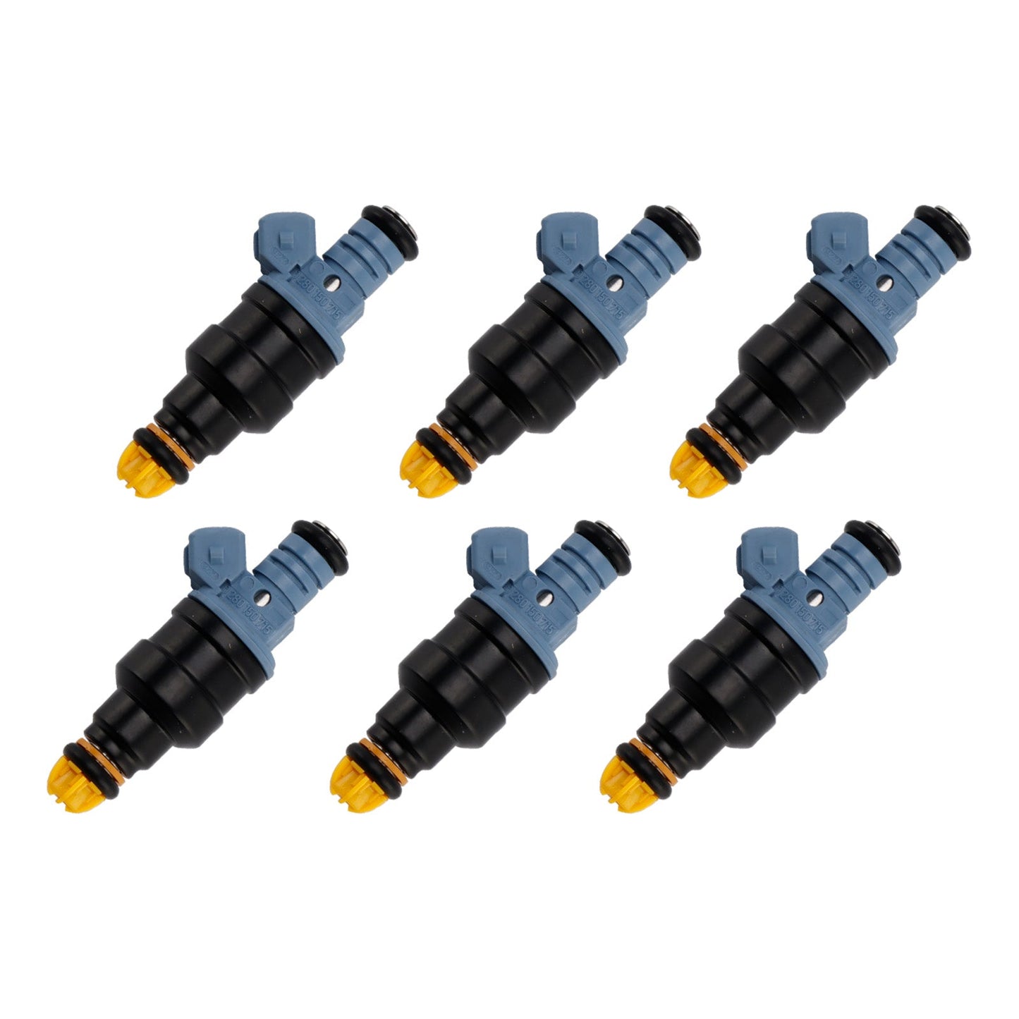 6 pezzi iniettori carburante per BMW Serie 3 E30 E36 2.5L 1.8L 87-97 Ford 0280150715