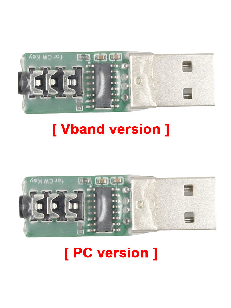CW Key Trainer Morse Code Trainer Vband Key Trainer Connettore per PC e telefono cellulare