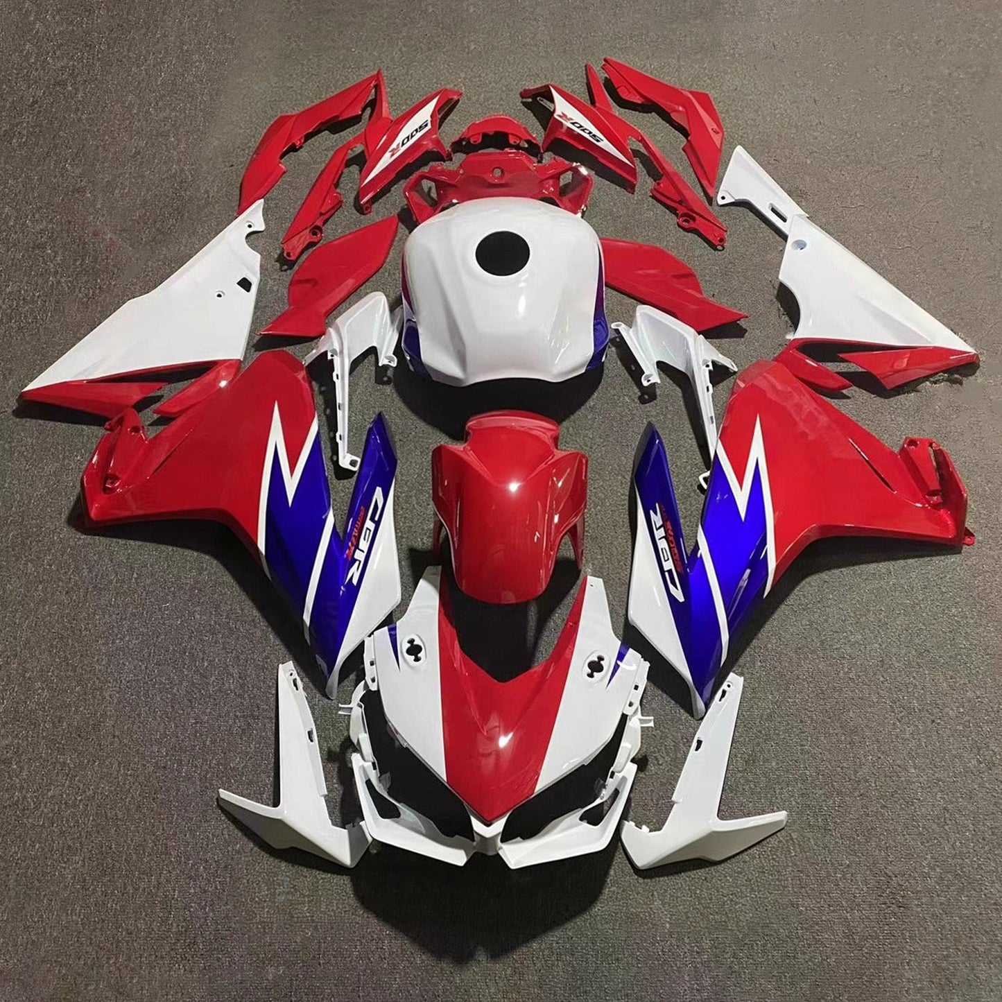 Kit di carene in plastica ABS stampate a iniezione per Honda CBR500R 2019-2021