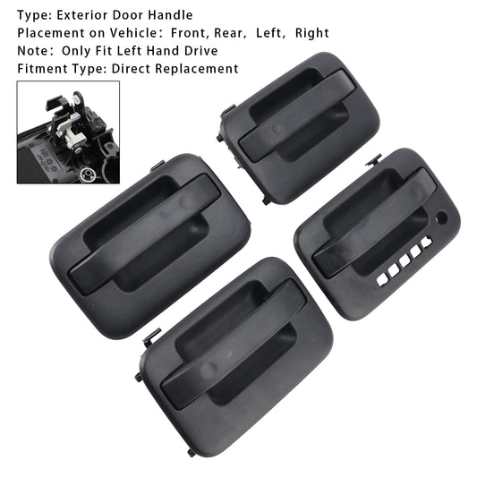 Maniglia esterna per portiera Ford F-150 2004-2014, 4 pezzi, 5L3Z1522405CAA FO1310128