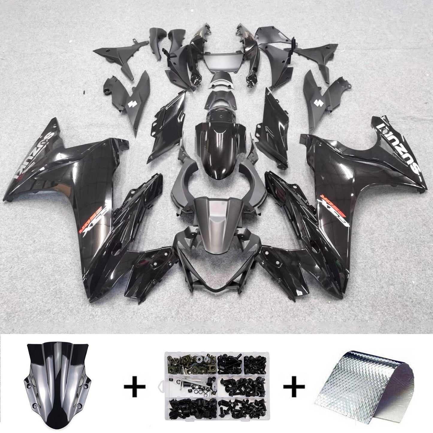 Kit carenatura iniezione plastica ABS per Suzuki GSX250R 2017-2020