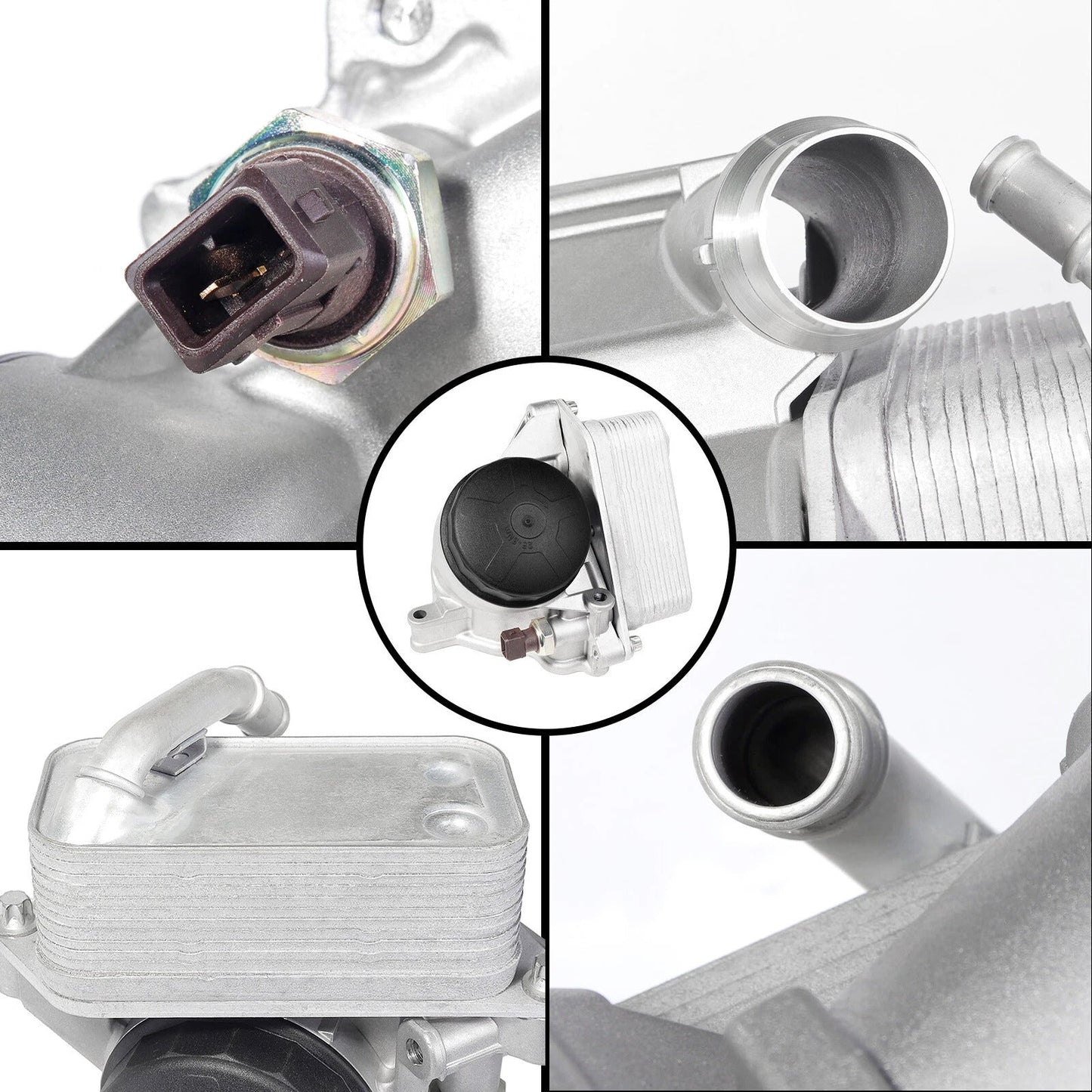 Gruppo filtro olio radiatore olio motore BMW 528i xDrive Base Sedan 4 porte 2010 11428637812