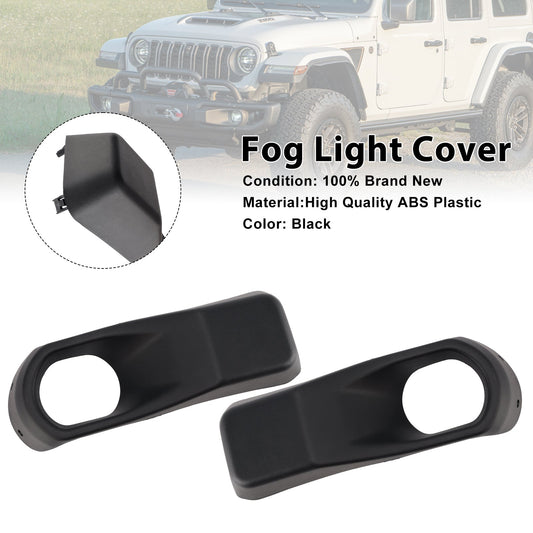 Jeep Wrangler JL Gladiator 2018-2025, coppia di cornici per fendinebbia, 68295558AA