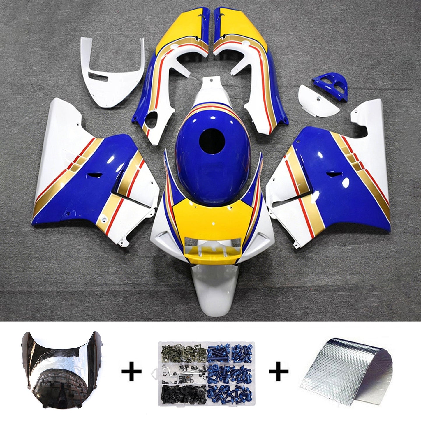 Kit di carene in plastica ABS stampate a iniezione per Honda NSR250 PGM-4 1994-1996