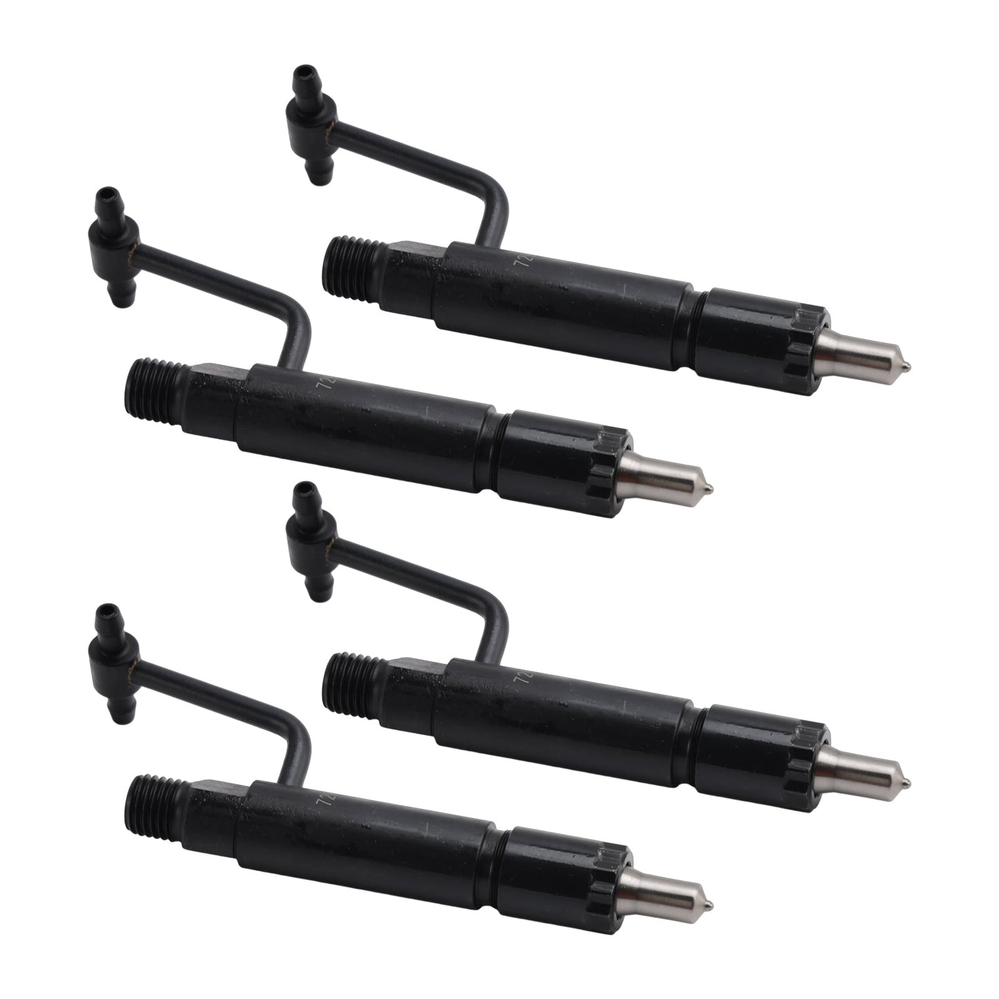 Iniettori di carburante per Komatsu 3D84E 3D84N 3D88 3D88E 4D84E 4D88E S3D84E S4D84E 4 pezzi 729503-53100