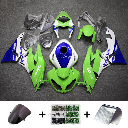 Kit carenatura iniezione in plastica ABS adatto per Kawasaki ZX6R 636 2009-2012