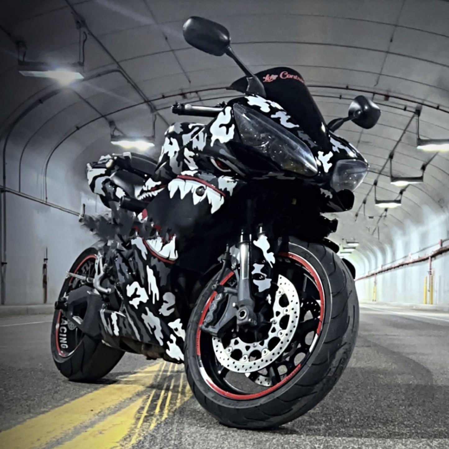 Kit carenatura iniezione plastica ABS per Yamaha YZFR1 YZF-R1 2007-2008