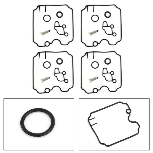 Carburatore Ricostruzione Kit di Riparazione 4 Set Per Yamaha FZR 600 FZR-600 Carb 1989-1999 Generico