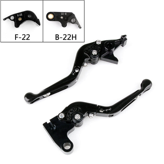 Leva freno e frizione allungabile pieghevole regolabile per BMW S1000RR S1000R 15-18 generico
