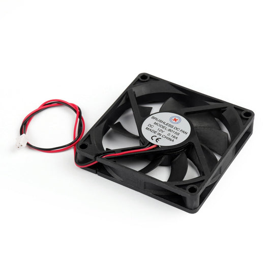 4Pcs DC Brushless Raffreddamento PC Ventola per Computer 12V 8015s 80x80x15mm 0.16A 2 Pin Filo