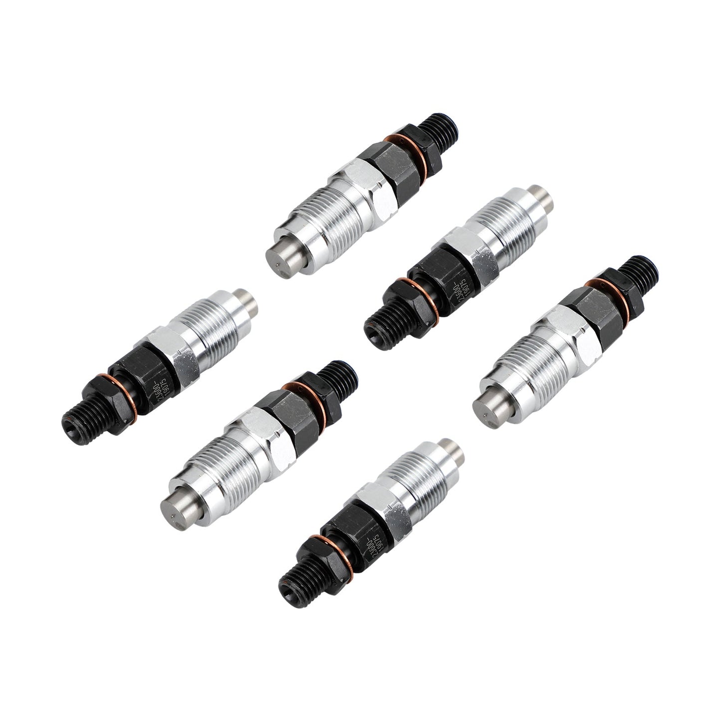 1990-2007 Toyota HZJ105 HZJ75 HZJ78 HZJ79 6PCS Iniettori di carburante 23600-19075 Fedex Express