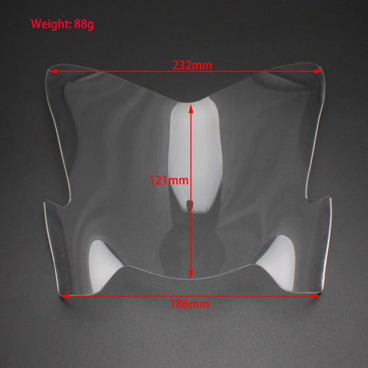 Protezione lente faro anteriore adatta per Suzuki Gsx-S 1000 Gsx S 1000 17-21 Fumo generico