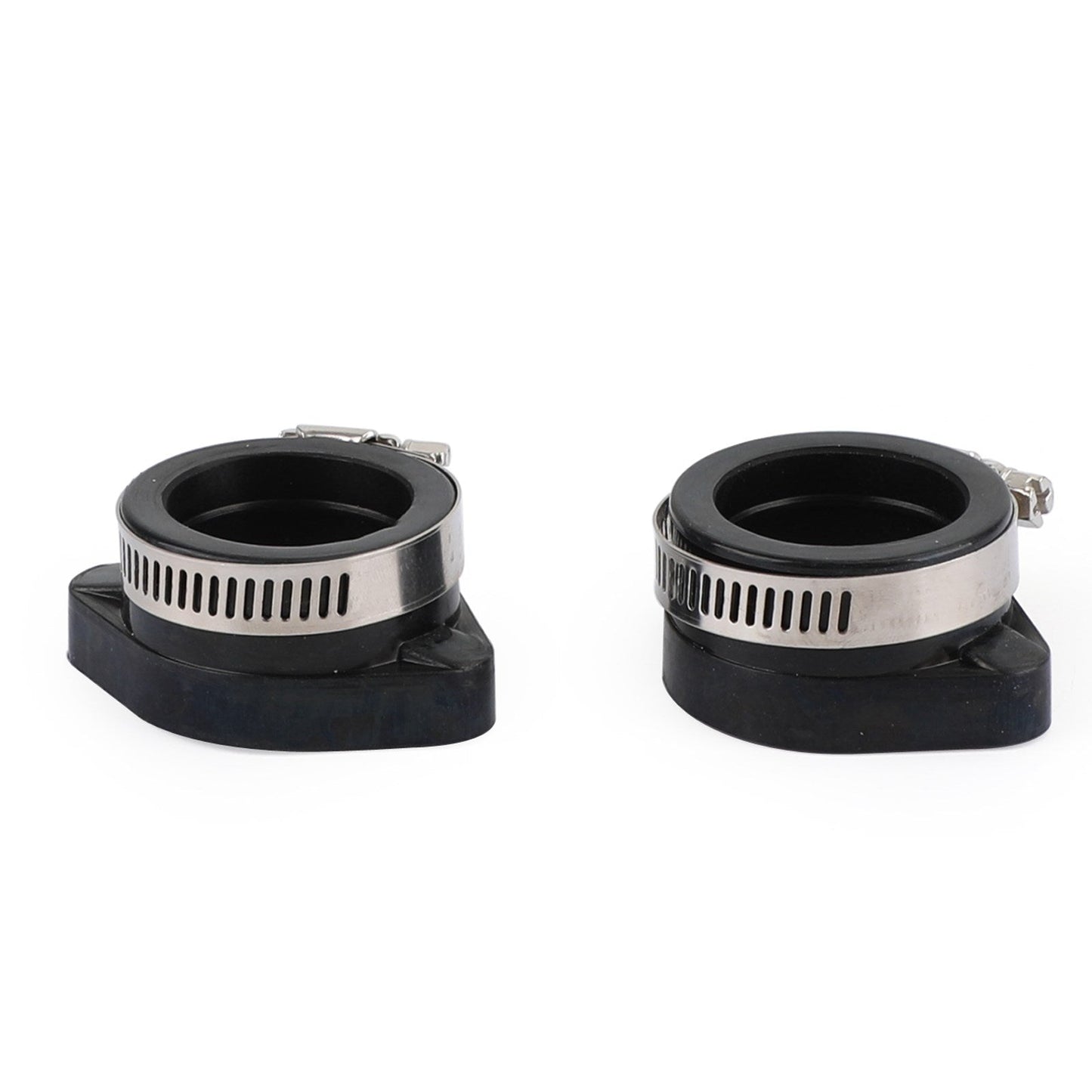 2x collettore flangia adattatore aspirazione carburatore con morsetto per VM24 PE26 PE28 PWK 28mm