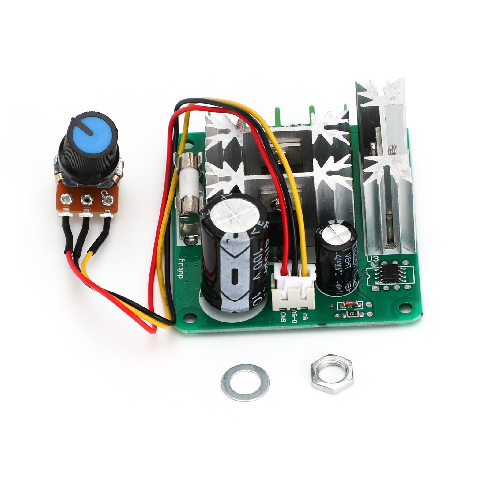 Acquista Regolatore di velocità del motore DC DC 6V 12V 24V Controller PWM  Interruttore avanti e indietro Controller motore Controllo velocità  regolabile