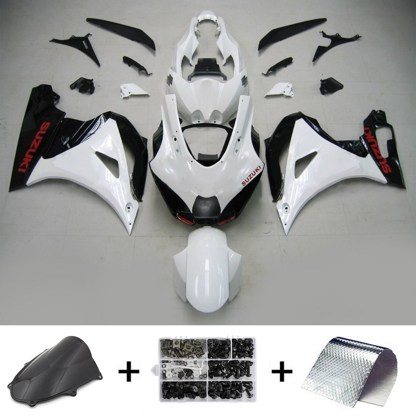 Suzuki GSXR1000 2017-2020 Kit carena K17 Carrozzeria Plastica ABS