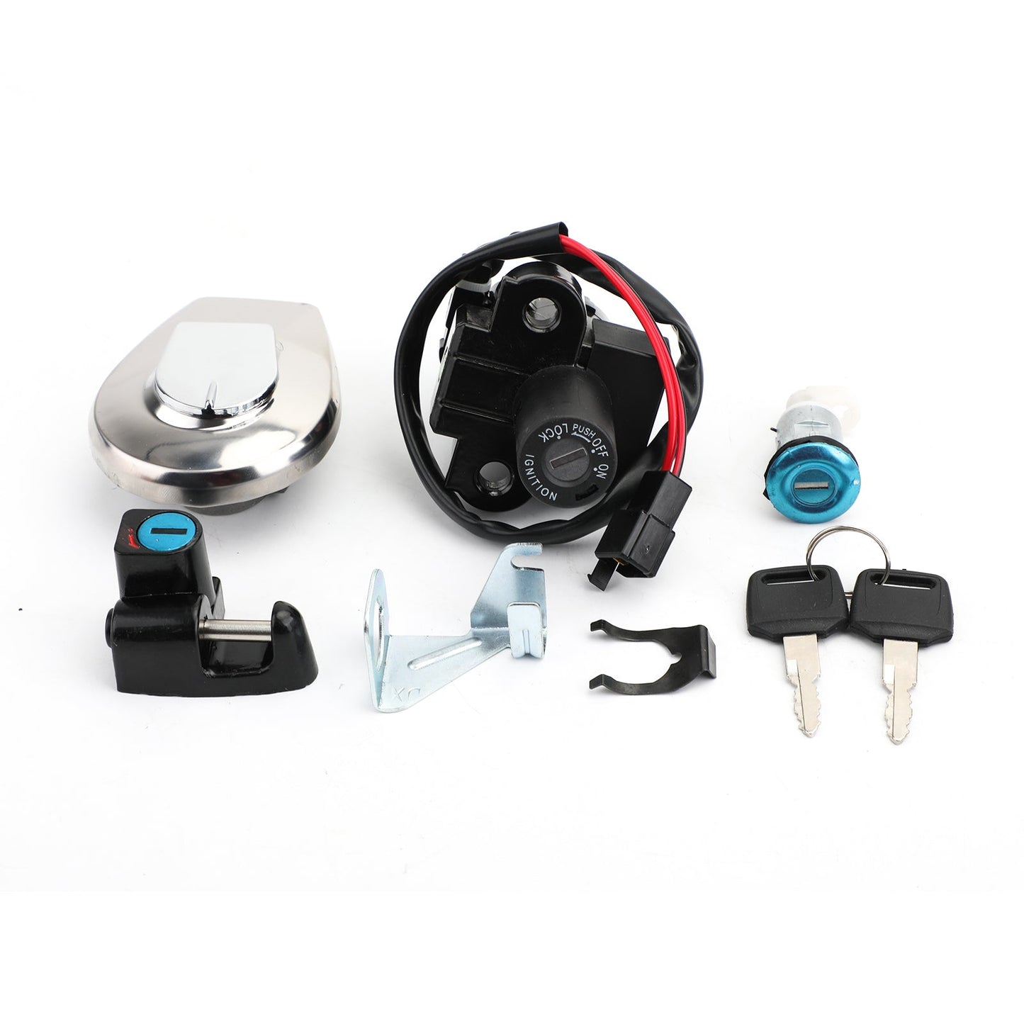 1991-2003 Honda CB 750 NightHawk Interruttore di accensione Tappo serbatoio carburante Kit blocco casco