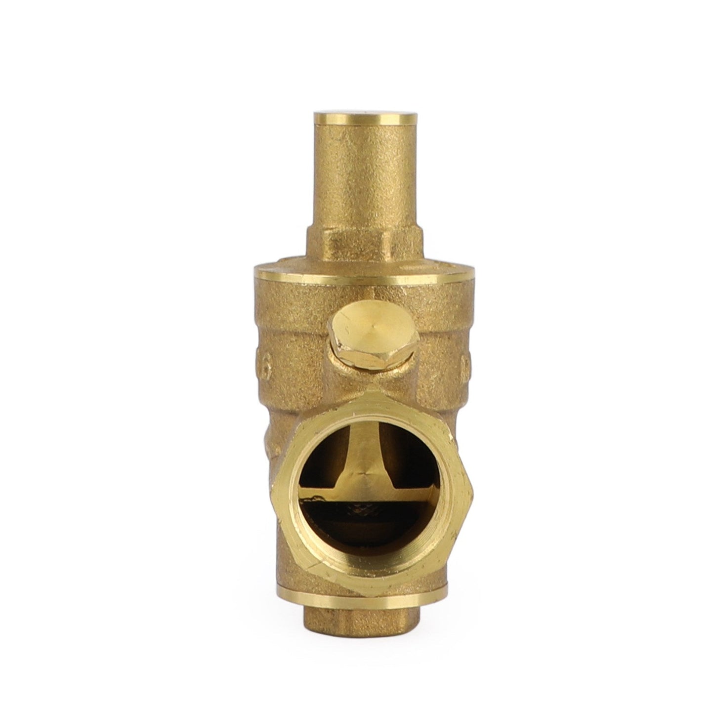 Valvole regolatrici di riduzione della pressione dell'acqua regolabili in ottone DN20 3/4" con manometro