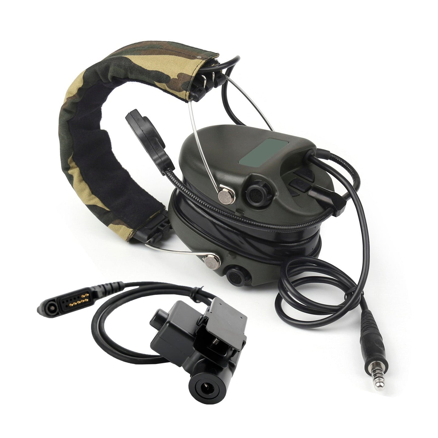 Cuffie CS con riduzione del rumore e pickup audio H60 per Hytera PD600 PD602 PD602g PD605