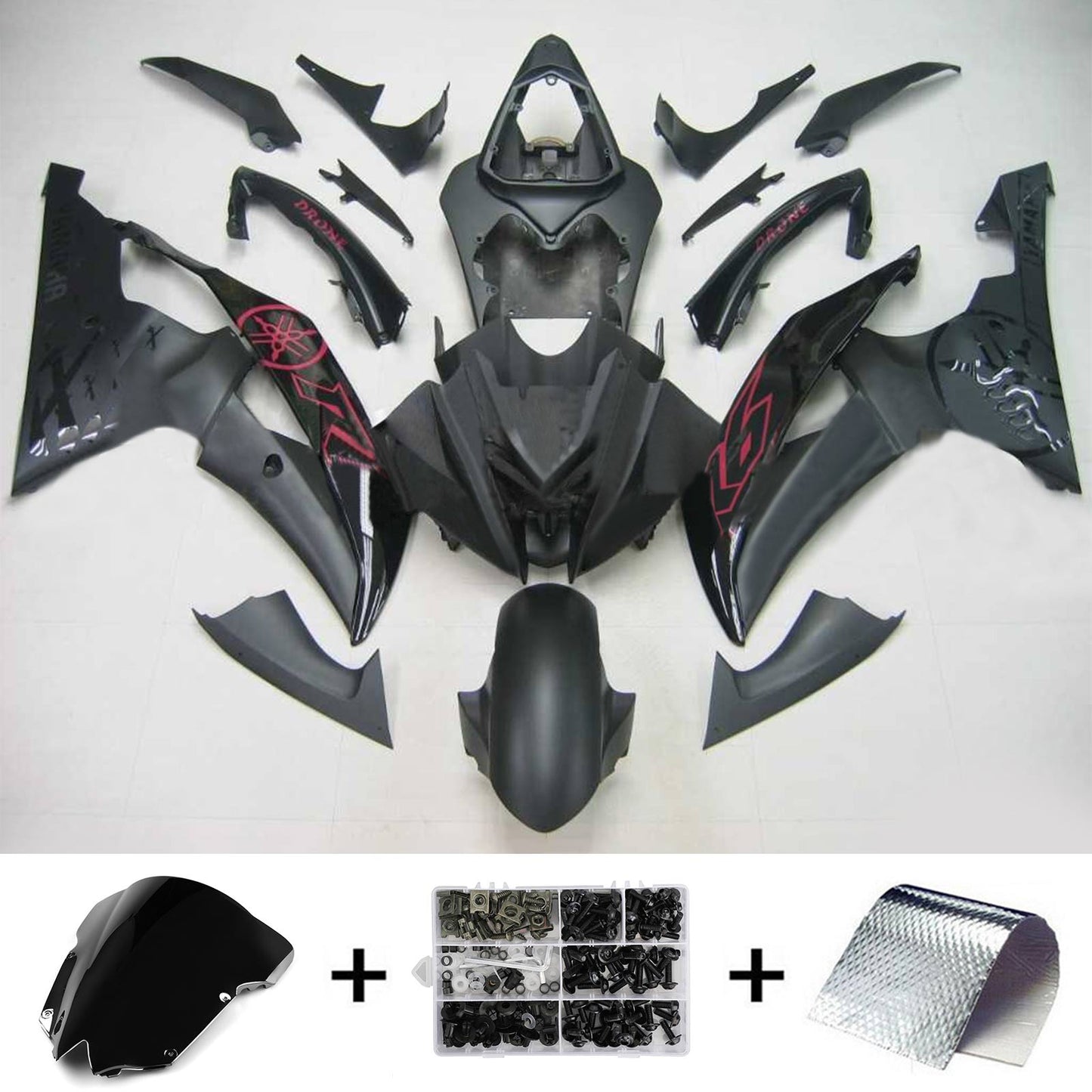 Kit Carena Per Yamaha YZF 600 R6 2008-2016 Generico