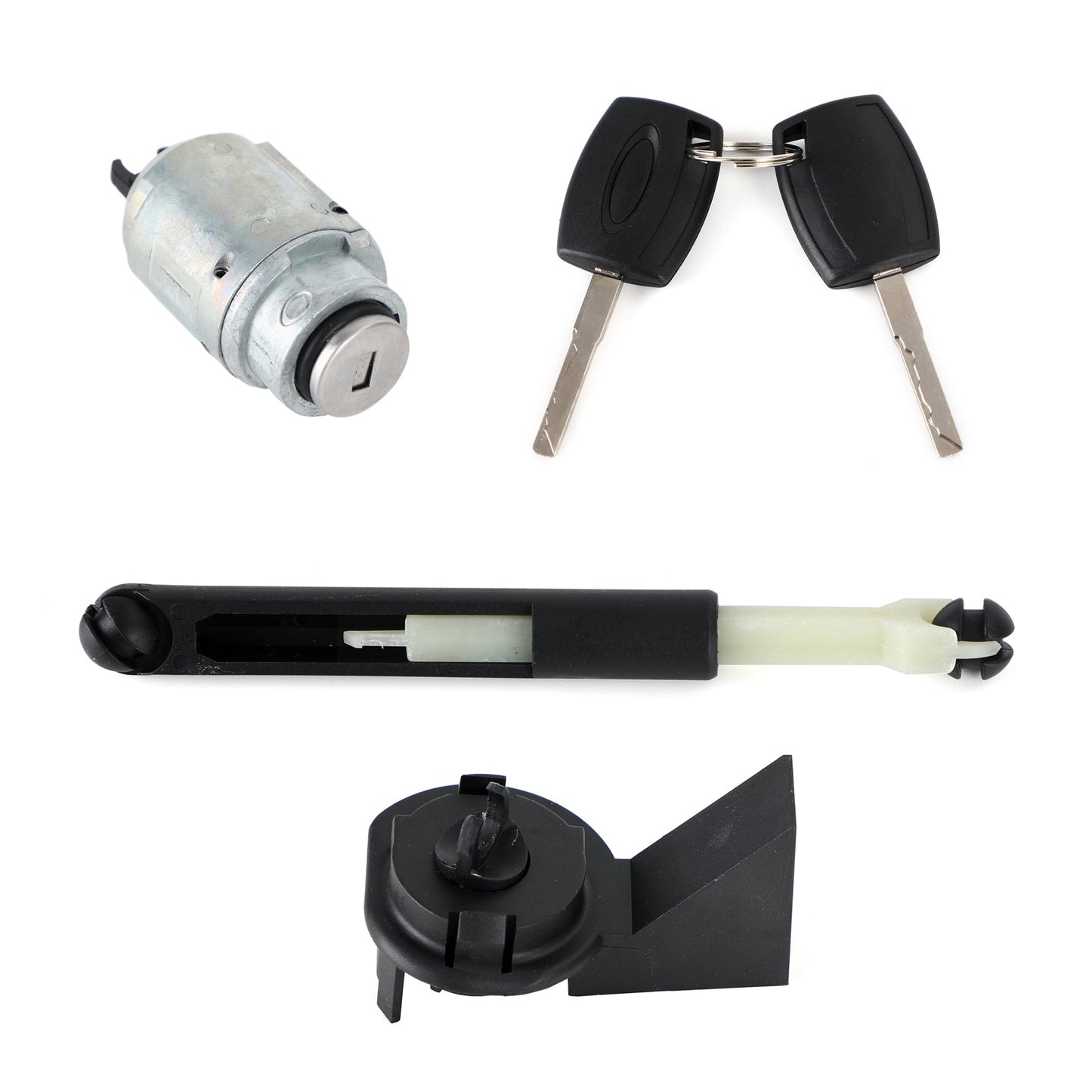 Bonnet Release Lock Fermo Fermo Riparazione Set 1355231 Per Ford Focus MK2 2004-2012 Generico