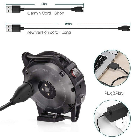 Cavo di ricarica USB Cavo adatto per Garmin Fenix 5 5S 5X Vivoactive 3 Vivosport