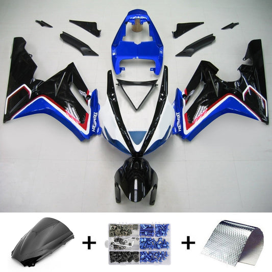 Amotopart Triumph 2006-2008 Daytona 675 Black Mix Kit desolato blu