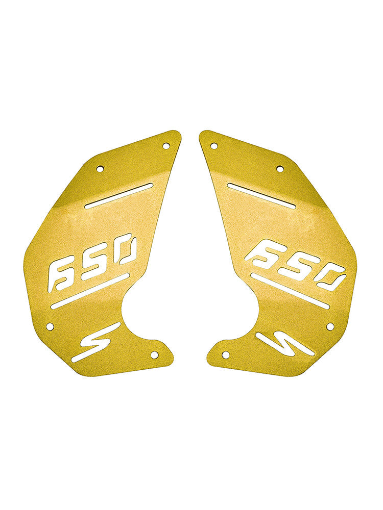 Piastra di copertura del motore pannello laterale oro per Kawasaki Vulcan S En650 Vn650 2015-2022 Cafe