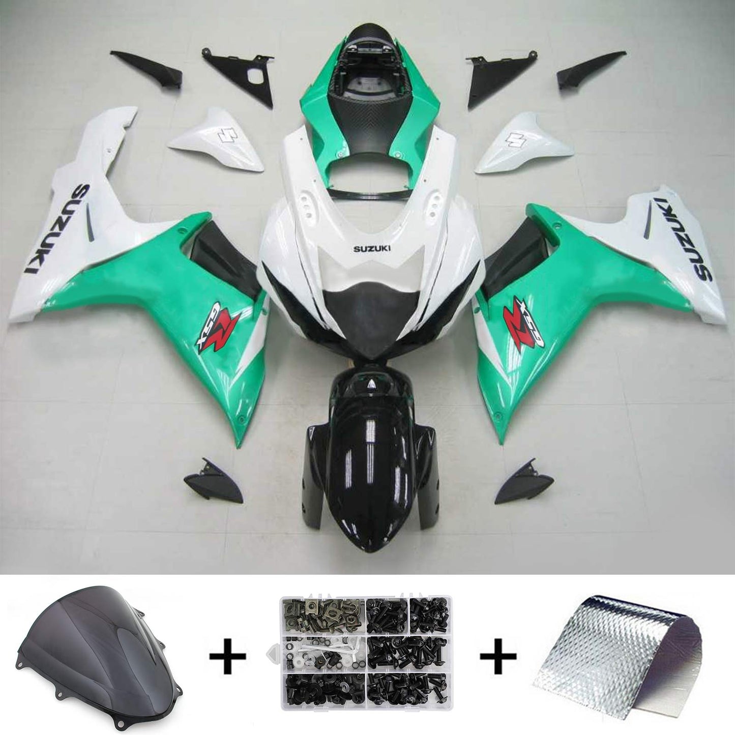 Suzuki GSXR 600/750 2011-2025 Kit carena K11 Carrozzeria Plastica ABS