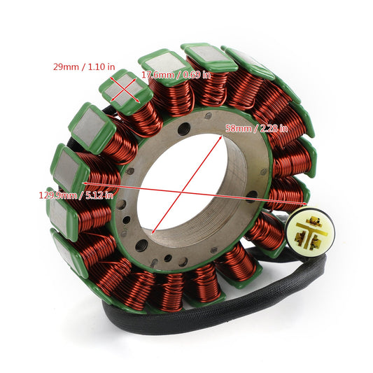 99-04 Yamaha F75 F80 F90 F100 fuoribordo a 4 tempi ALTERNATORE GENERATORE STATORE