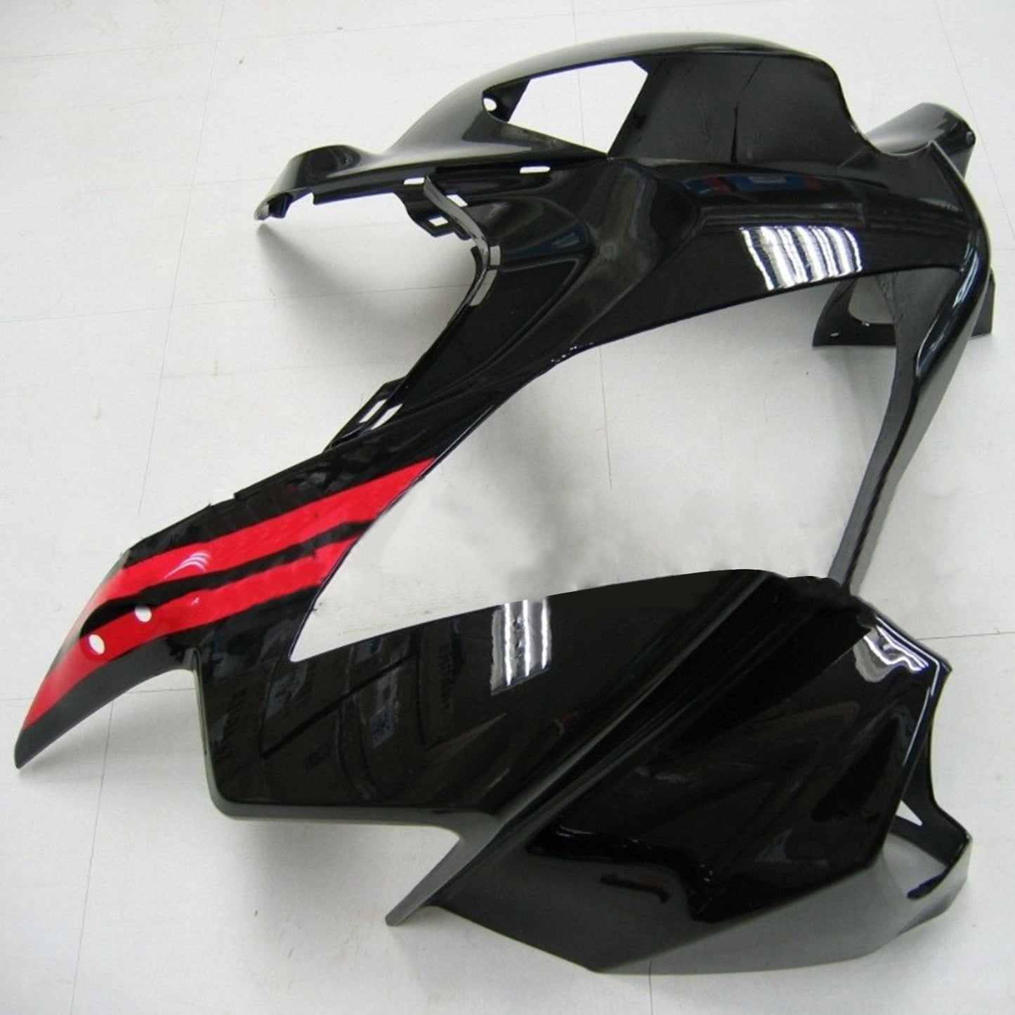 Amotopart 2002-2012 Honda VFR800 Kit Black & Red Fearing