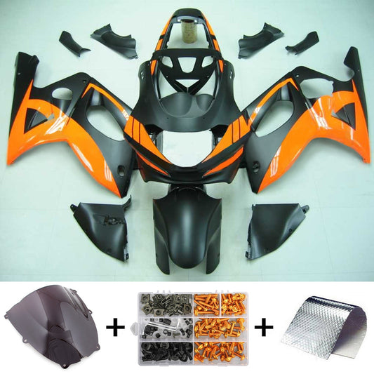 Amotopart Yamaha 1996-2007 YZF 600R Thundercat Kit di spostamento Schwarzorange