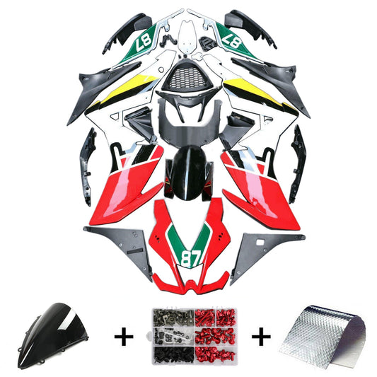 Amotopart Aprilia RSV4 1000 2009-2015 Kit Carena Carrozzeria Plastica ABS