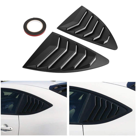 Feritoia per finestra laterale nera opaca per 2013-2018 Scion FRS BRZ Toyota 86 GT86