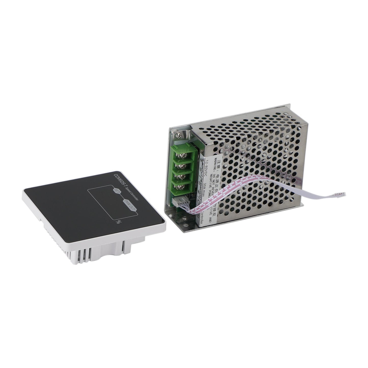 12V 24V 48V 30A PWM Regolatore di velocità del motore Dimmer Soft Start / Stop DC 12-80V
