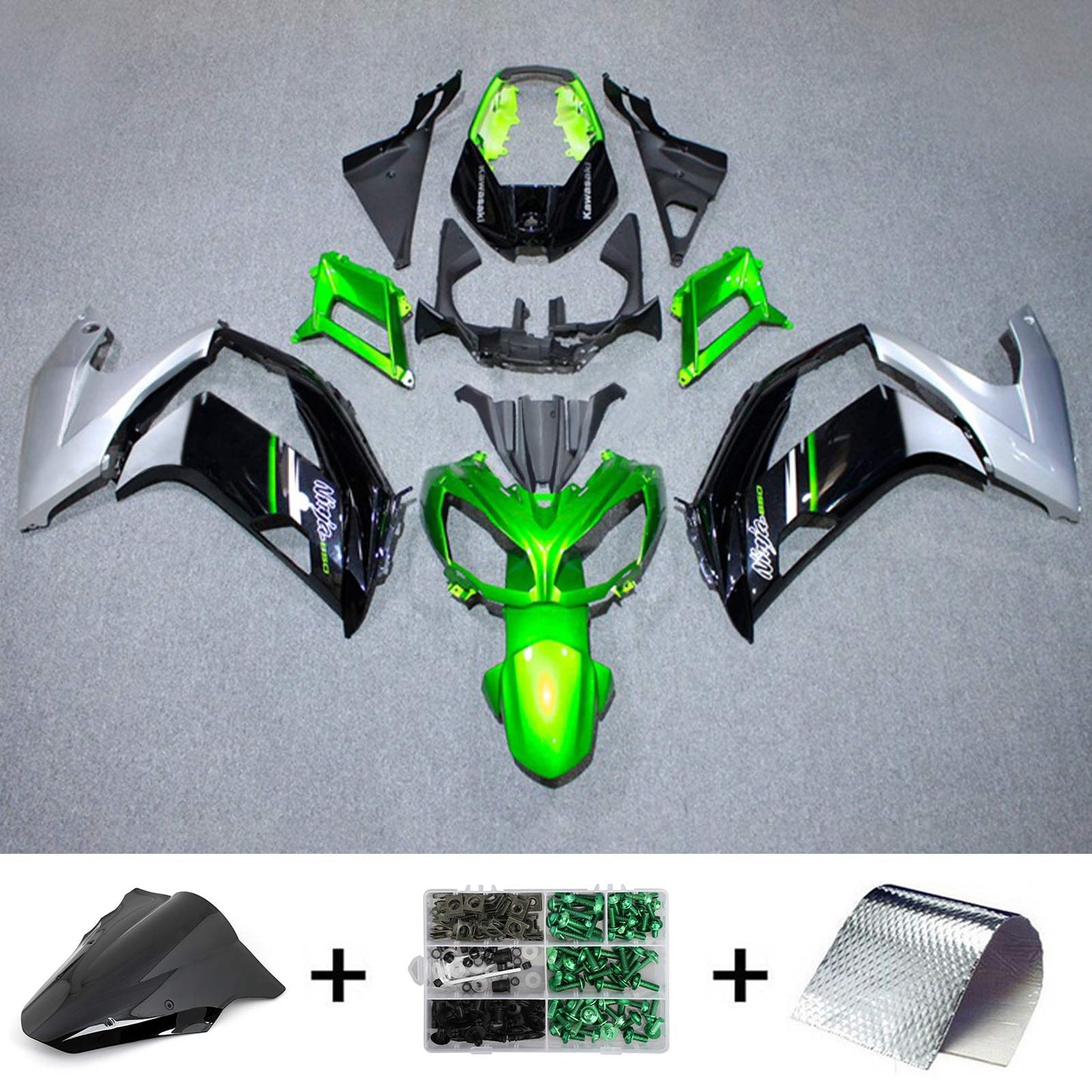 Kit Carenatura Per Kawasaki ER6F/Ninja650 2012-2016 Generico