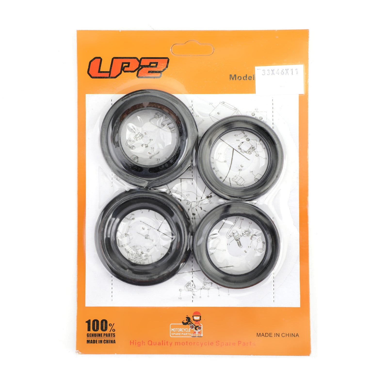 Fork Seal and Dust Kit for Kawasaki KLX140L KLF150 KLX125C KX65 0018