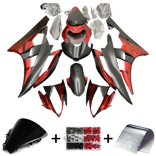 Amotopart Yamaha YZF 600 R6 2006-2007 Kit Carena Carrozzeria Plastica ABS