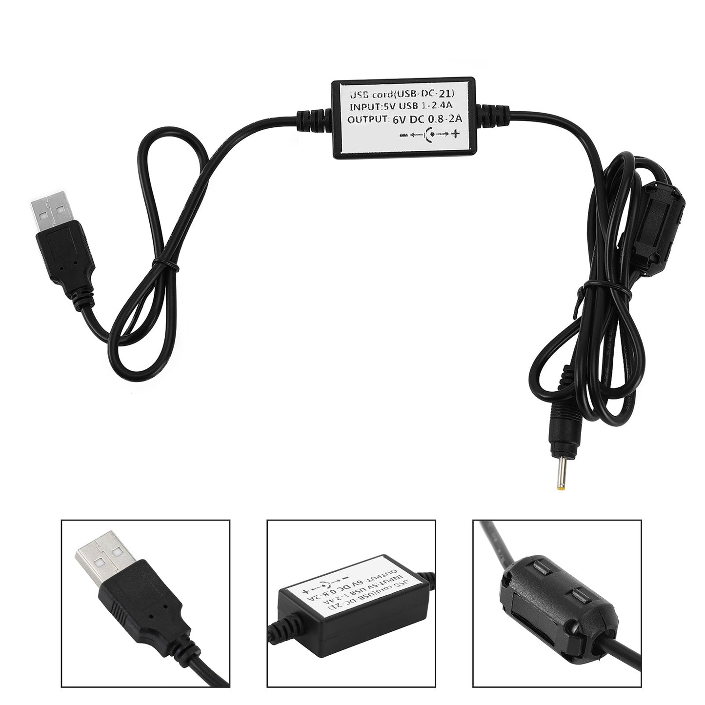 Cavo Caricabatterie Per VX-1R VX-2R VX-3R Radio Walkie Talkie Accessori Usb-Dc-21