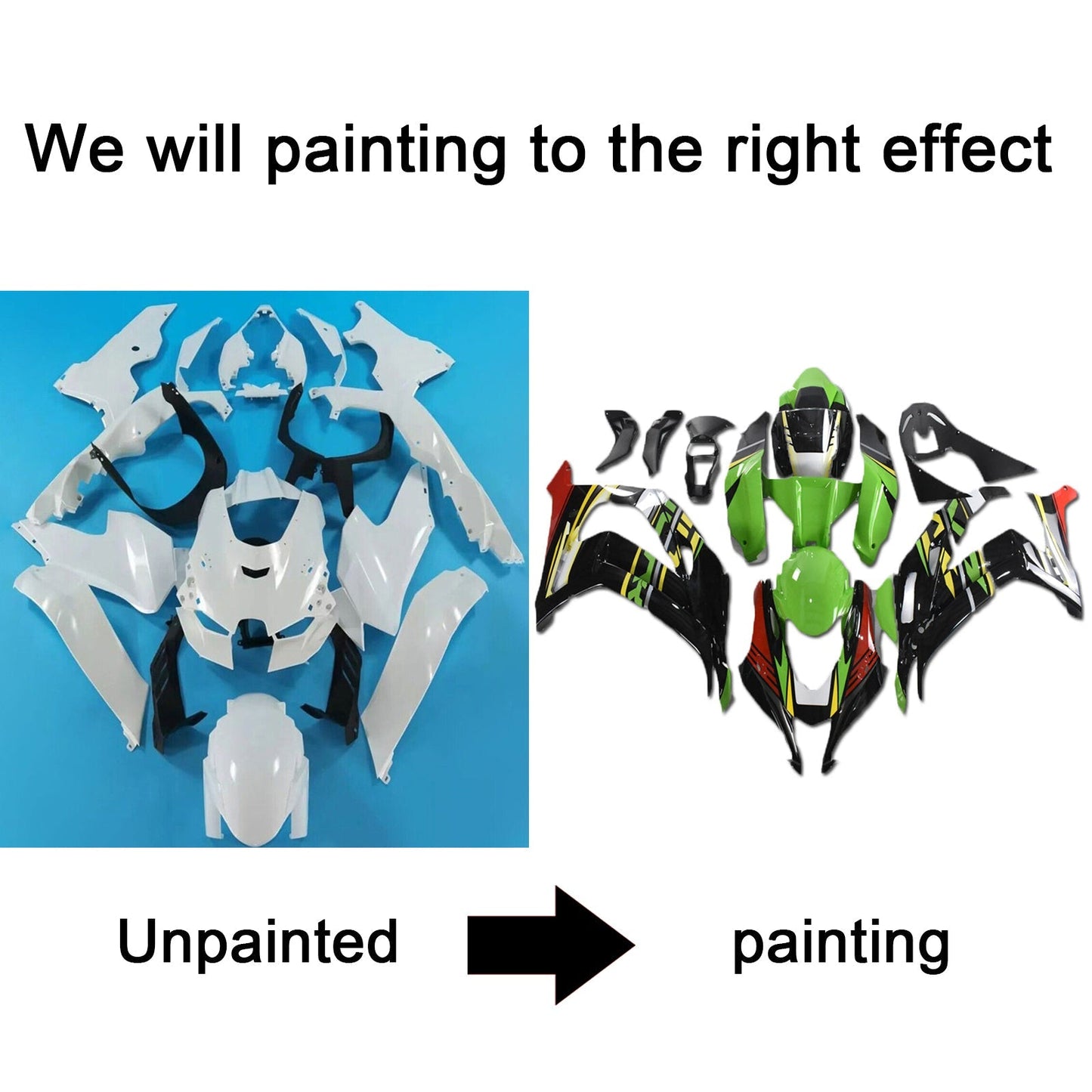 Kawasaki ZX-10R ZX10R 2021-2025 Kit Carena Carrozzeria ABS