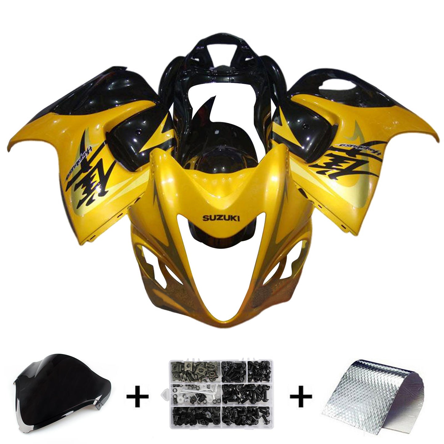 Kit carena iniezione Suzuki Hayabusa GSX1300R 2008-2020 Carrozzeria in plastica ABS
