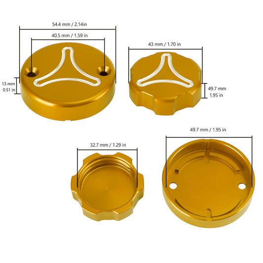 Ducati ST2 ST3 900 1000 SS Super Sport 939 950 1000 S CNC Tappo Frizione Freno